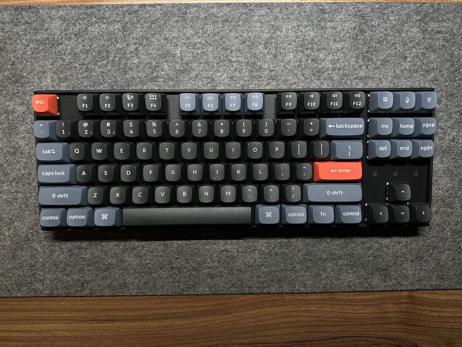 Бездротова механічна клавіатура Keychron K8 Pro White LED