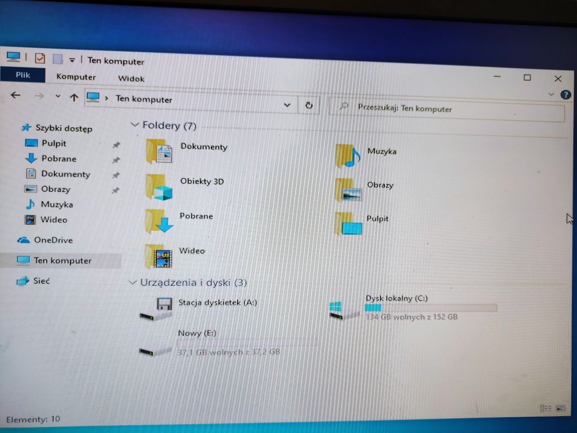 Komputer stacjonarny Core2Duo 4Gb RAM Windows 10