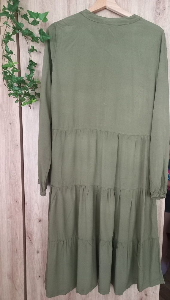 Sukienka letnia khaki
