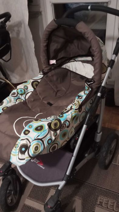 Sprzedam wozek alu jet by babyactive 3w1