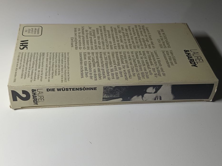 Laurel and hardy (vhs)