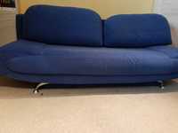 Sofa rozkładana niebieska