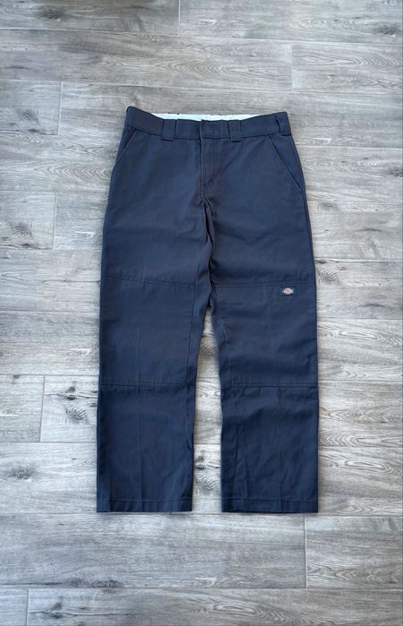 Dickies Dooble Knee Work Pants Loose Fit Grey Colour Sk8 Carhartt