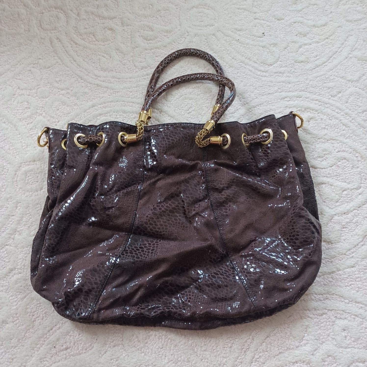 Duża torebka Dolce&Gabbana jak nowa 40-50 cm/A4/XXL