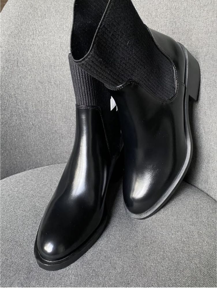 Нова коллекція zara челсі / челси/ черевики/ ботинки/ полусапожки
