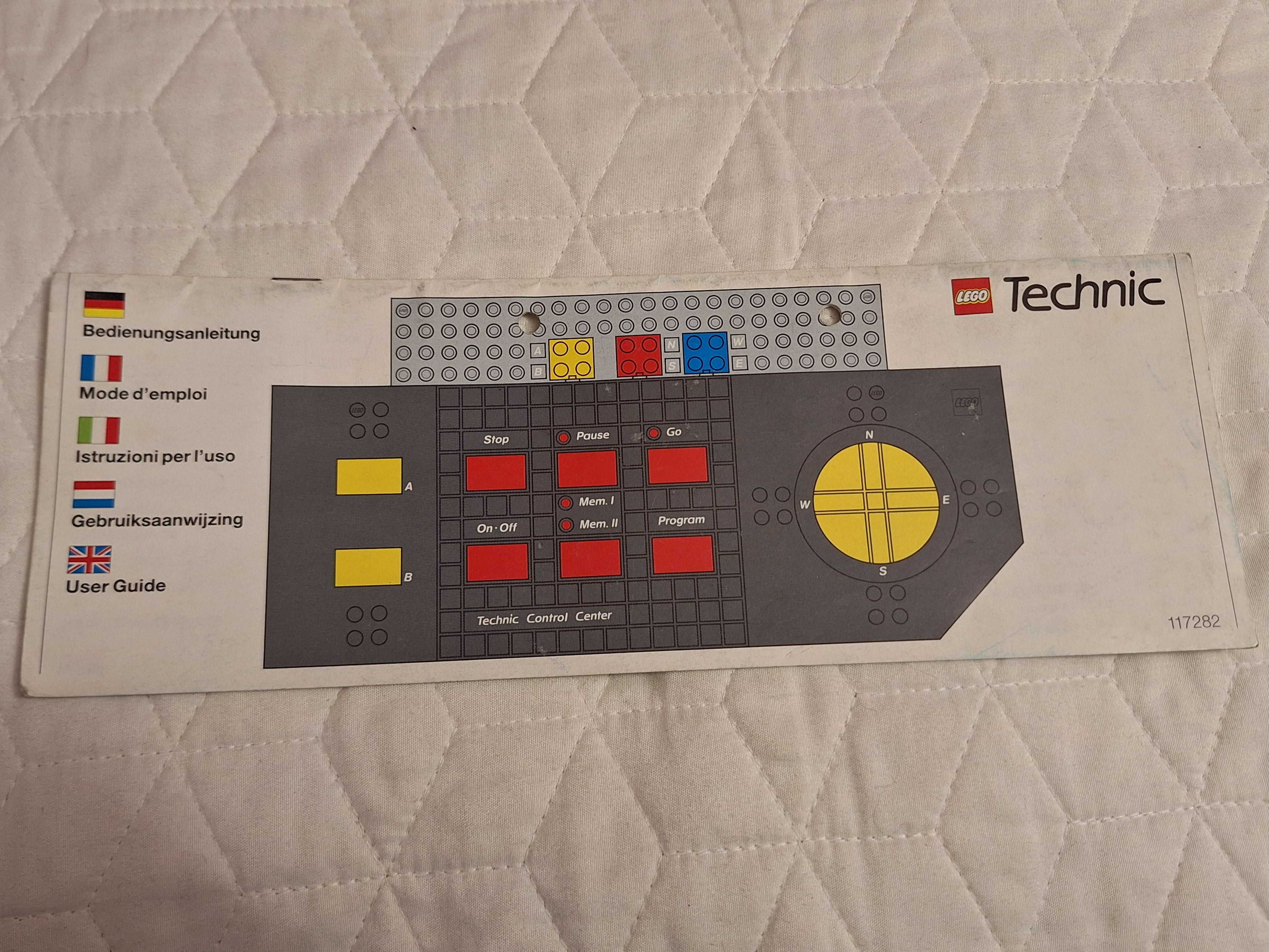 LEGO 117282 User Guide for Technic Control Center 8094 unikat (R)