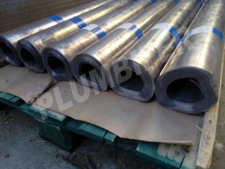 Chapa de chumbo laminada - isolamento para sala raio X