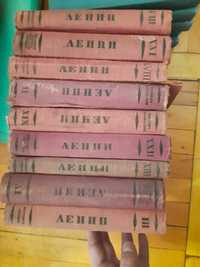 В. И. Ленин сочинения (3 издание) 9 книг. Годы изд. от 1927 по 1937.