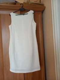 Biała len sukienka Bo rozmiar 38