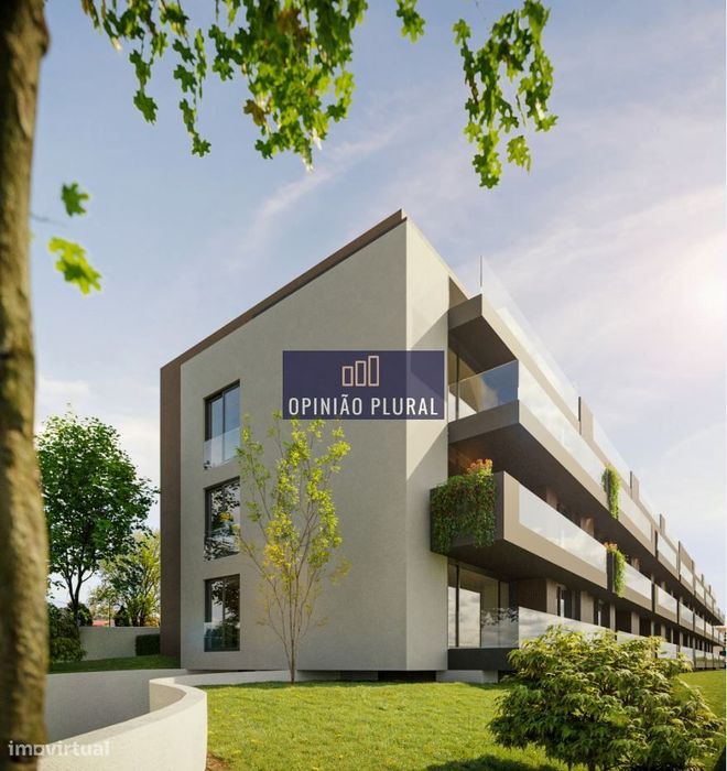 Apartamento T2 Novo Duas Frentes em Arcozelo