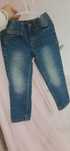 Spodnie jeans regulowane gumką