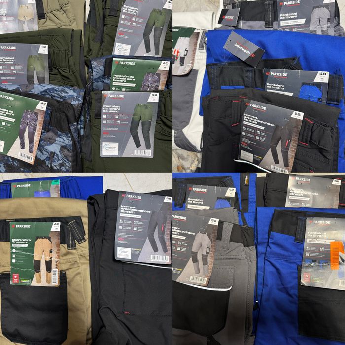 Штани робочі Parkside,комбінезони,шорти,куртки, футболки