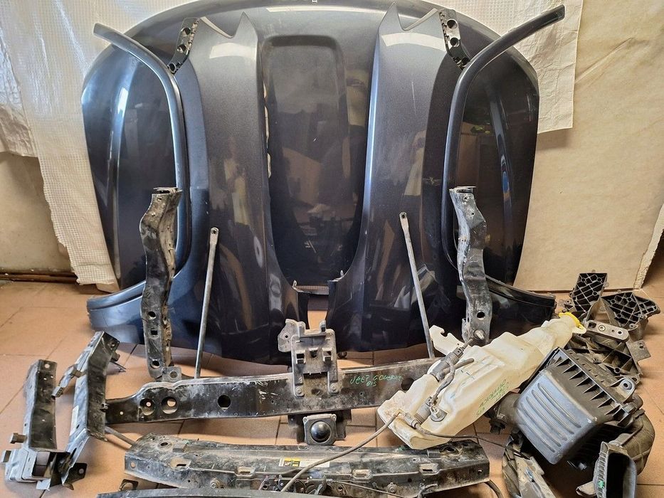 jeep grand cherokee wk2 lift 13-16 przod kpl. maska zderzak xenon chlodnice