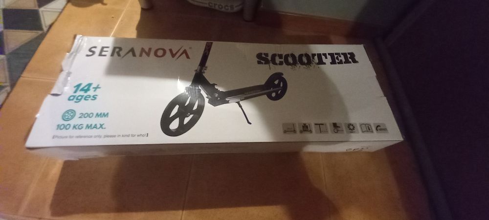 Trotinete nova para mais de 14 anos