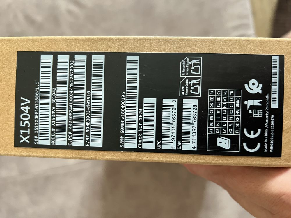 Ноутбук ASUS Vivobook 15 X1504VA