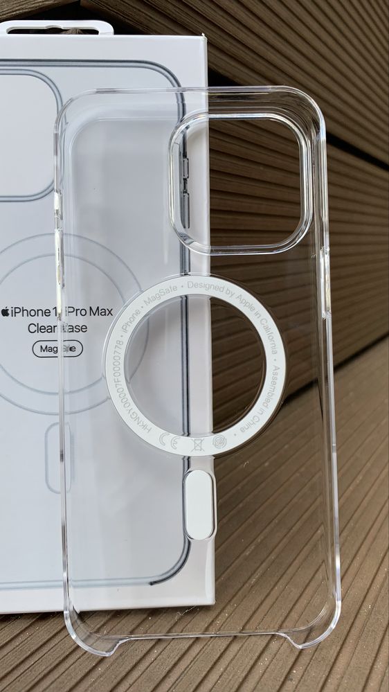 Oryginalne Przezroczyste Magsafe Etui do Iphone’a 15 Pro Max