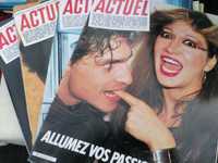 Conjunto de 4 revistas Actuel (De 1980 a 1982), em óptimo estado.

A l