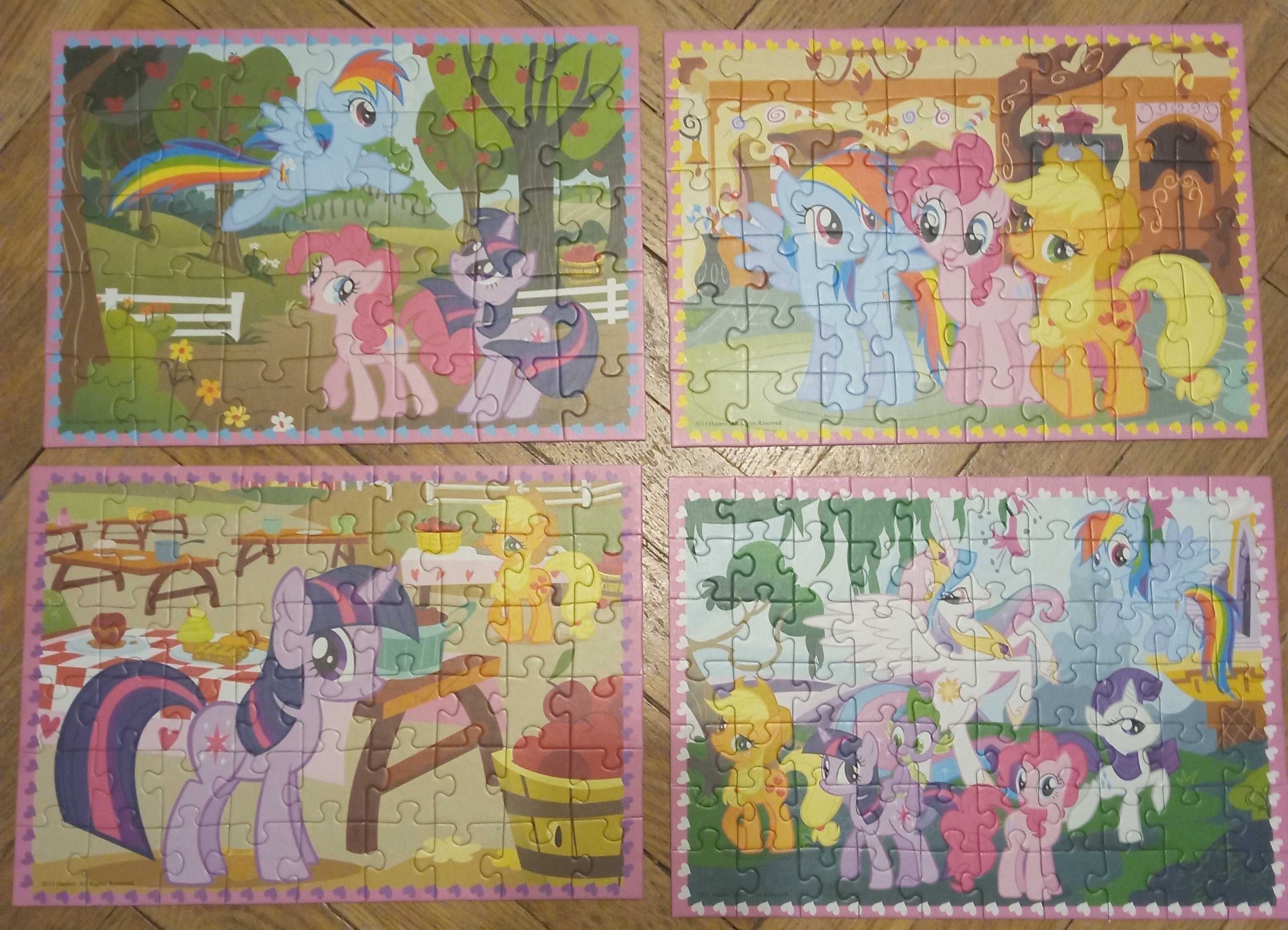 Puzzle - My Little Pony - 4 obrazki