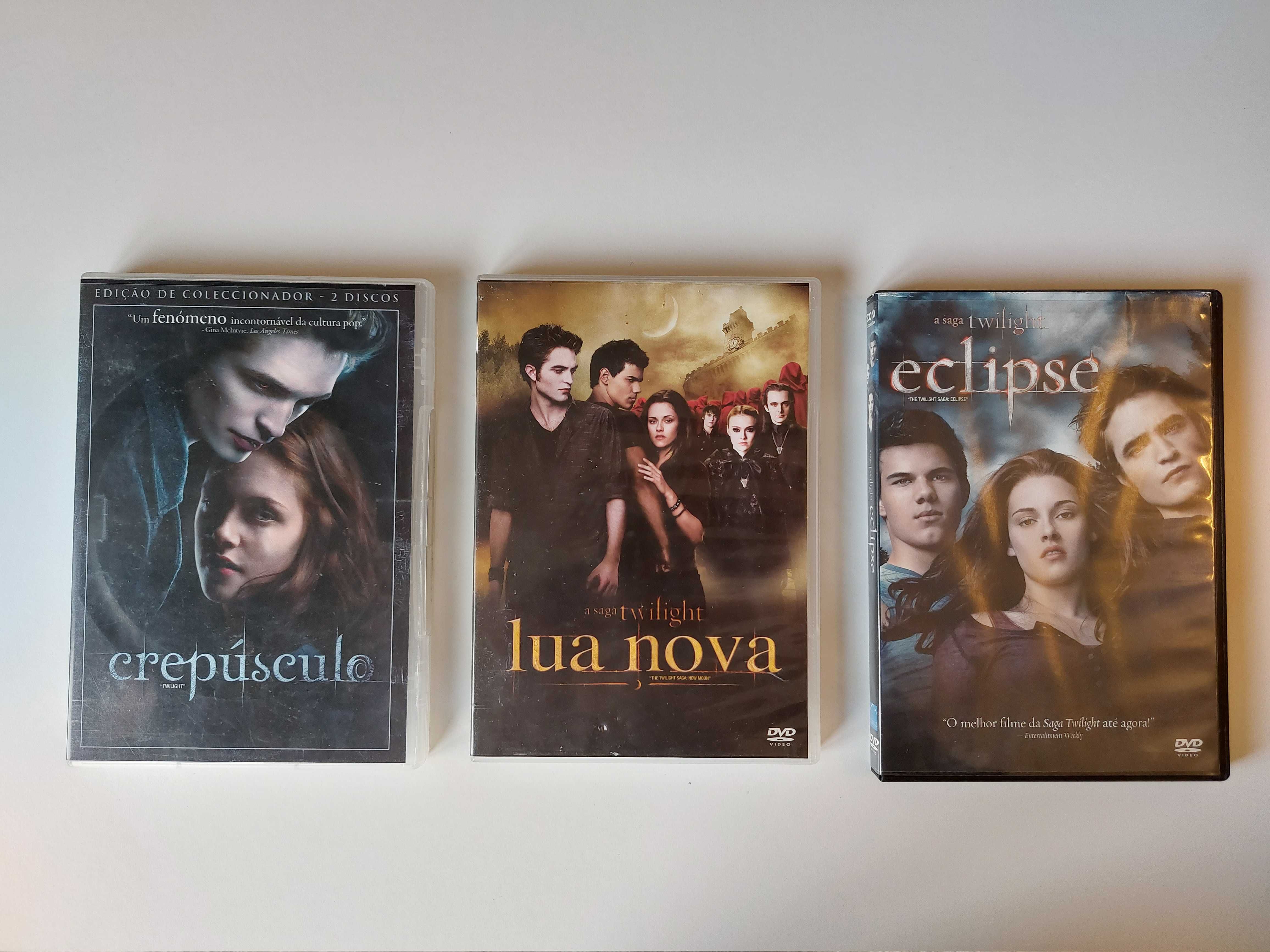 Triologia Twilight - DVDs