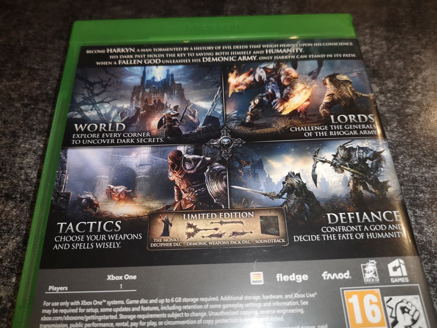 Lorda of the Fallen XBOX ONE gra PL (możliwość wymiany) sklep