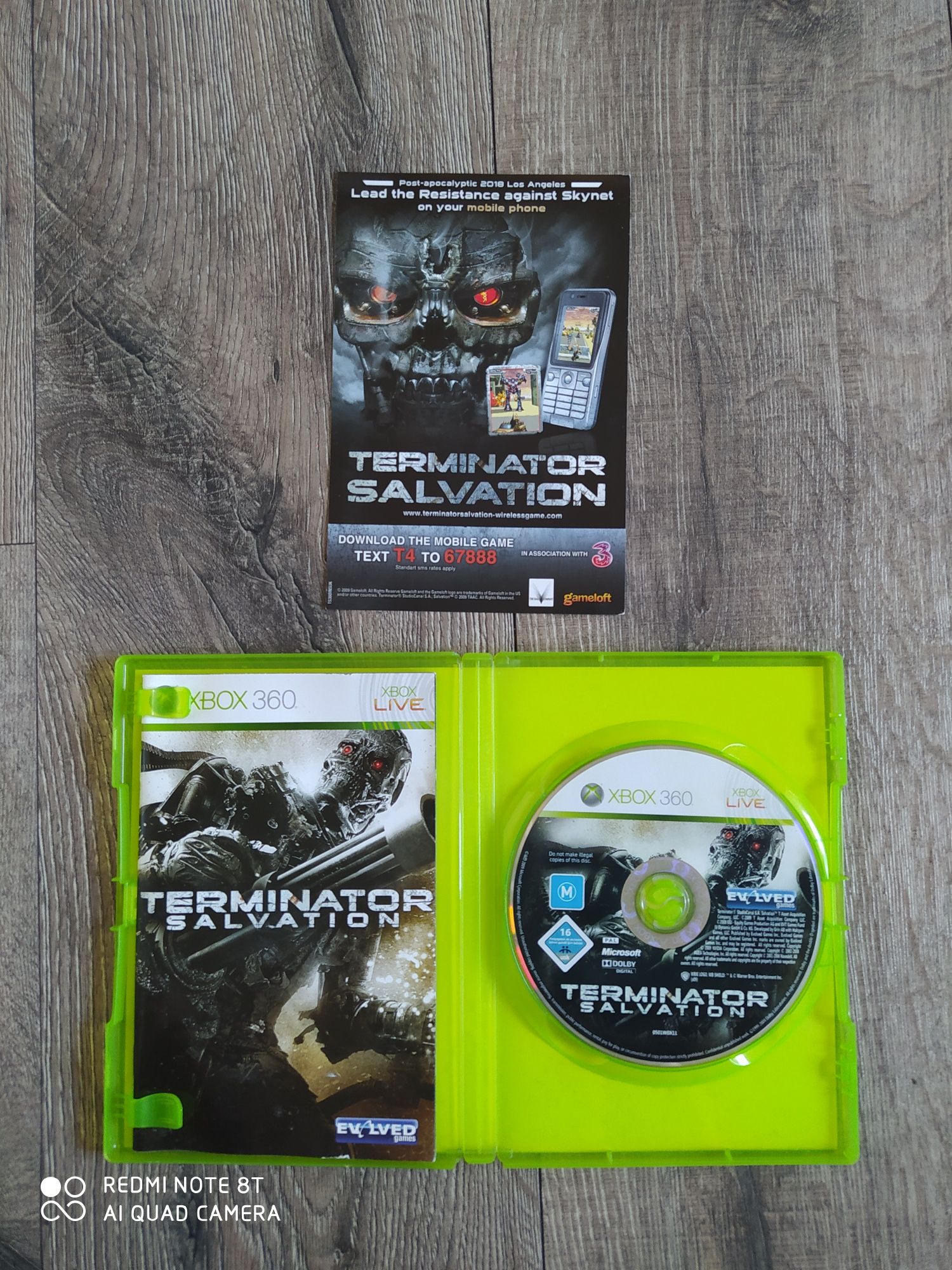 Gra Xbox 360 Terminator Salvation Wysyłka