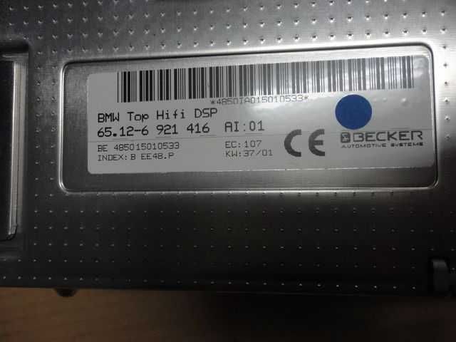 BMW E65 E66 Top Hifi DSP Amplifier Logic7 - naprawa wzmacniacza audio