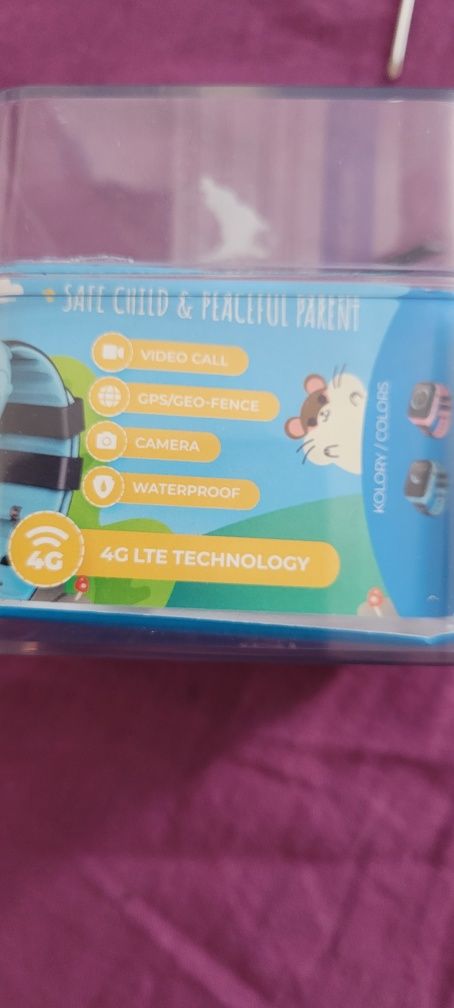 Zegarek dzieciecy na kartę sim Garett KIDS CUTE 4G PLUS