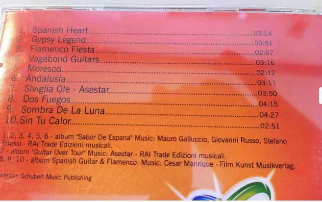 Muzyka Flamenco Zmysłowa energia – CD Okazja