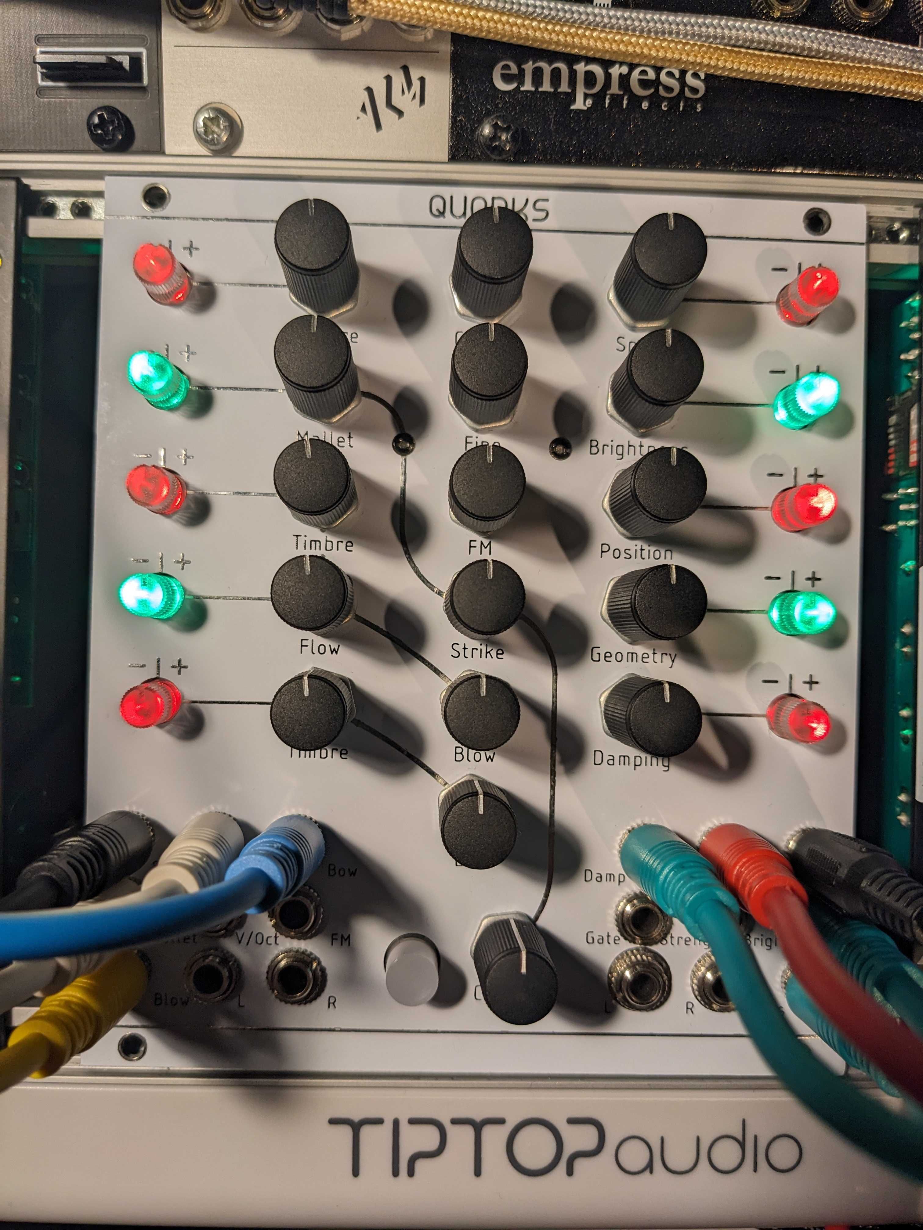 Quarks Mutable Elements eurorack moduł