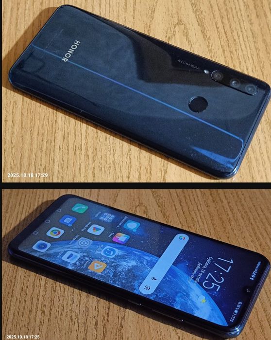 HONOR (Huawei) 20 Lite , 4/128gb., NFC. Ультратонкий.