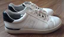 Białe sneakersy trampki aplikacja unisex r.41 Gino Rossi