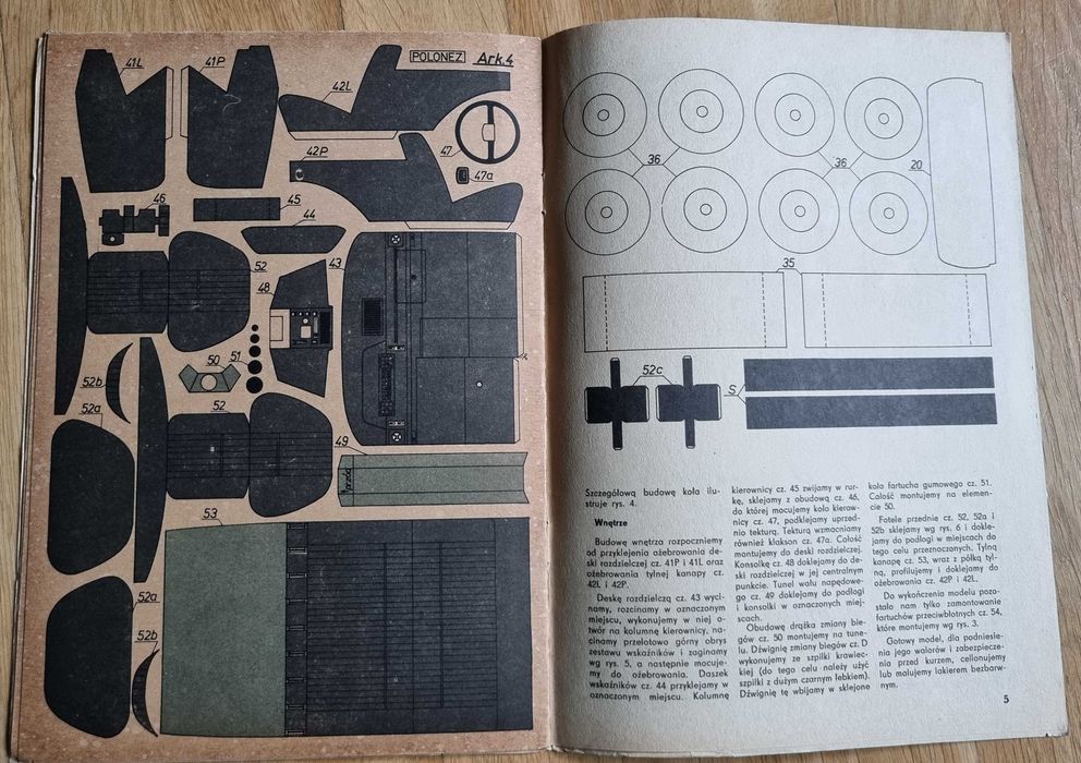 Mały modelarz 10/1979 - Samochód osobowy Polonez