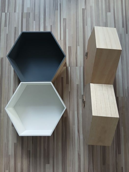 Dwukolorowe Półki x2