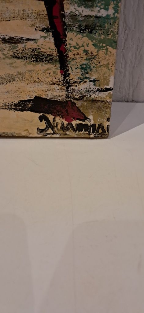 Pintura africana a oleo