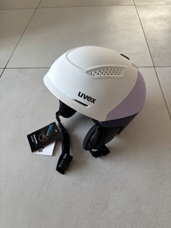 Kask narciarski snowbordowy Uvex