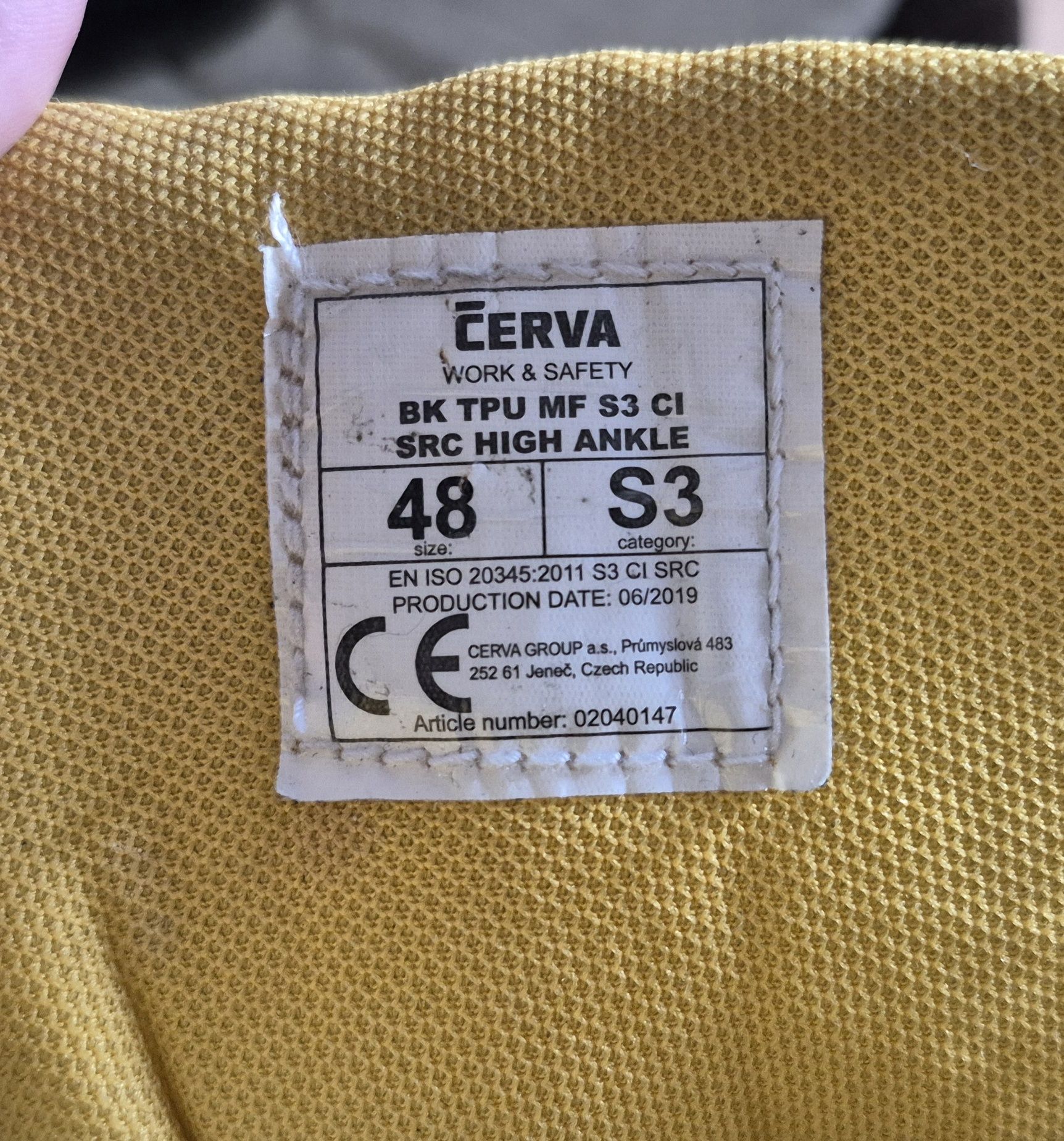 Buty robocze rozmiar 48