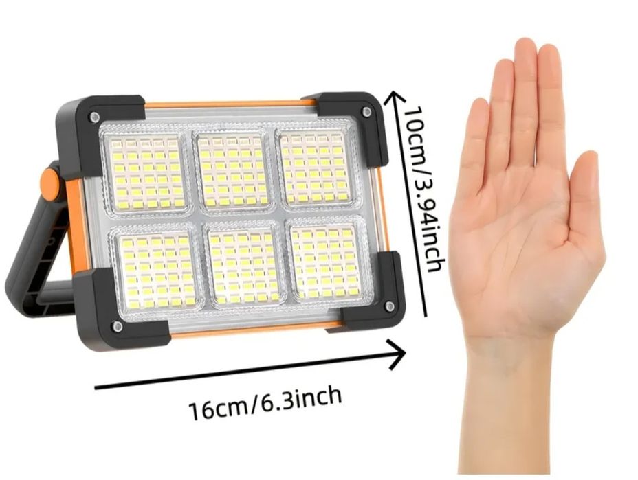 Luz Led a Bateria Solar Multifunções
