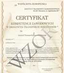 Certyfikat kompetencji zawodowych, licencja