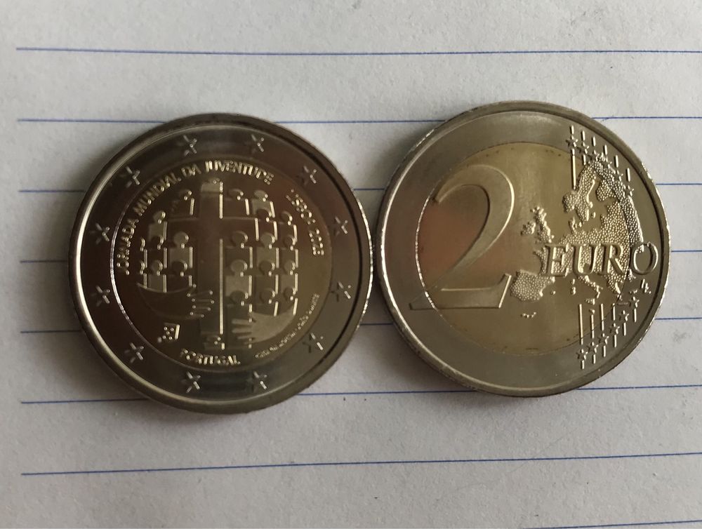 Монета 2 евро Португалия