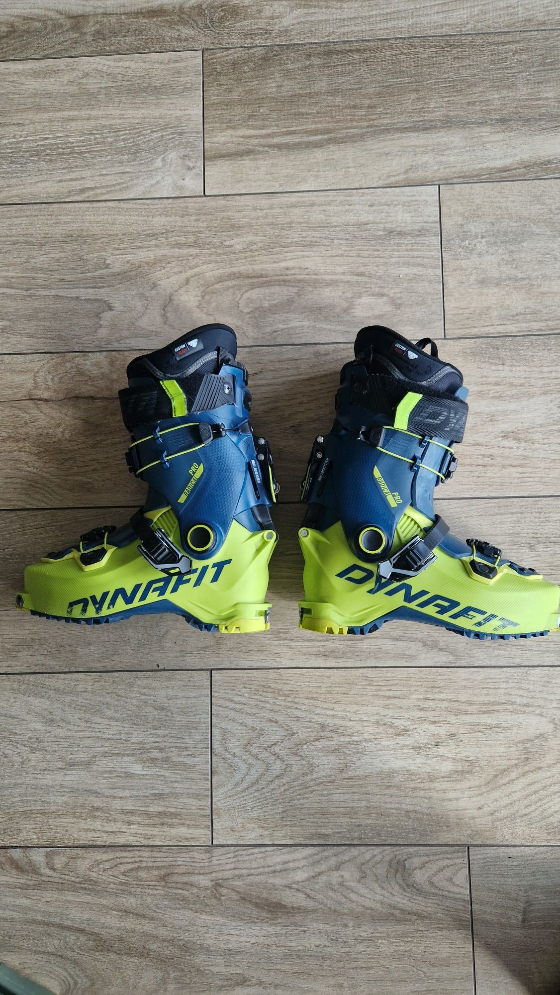 Buty skiturowe męskie Dynafit Radical Pro - petrol/lime punch
