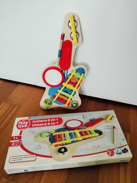 Guitarra bebé 6 em 1 +12M