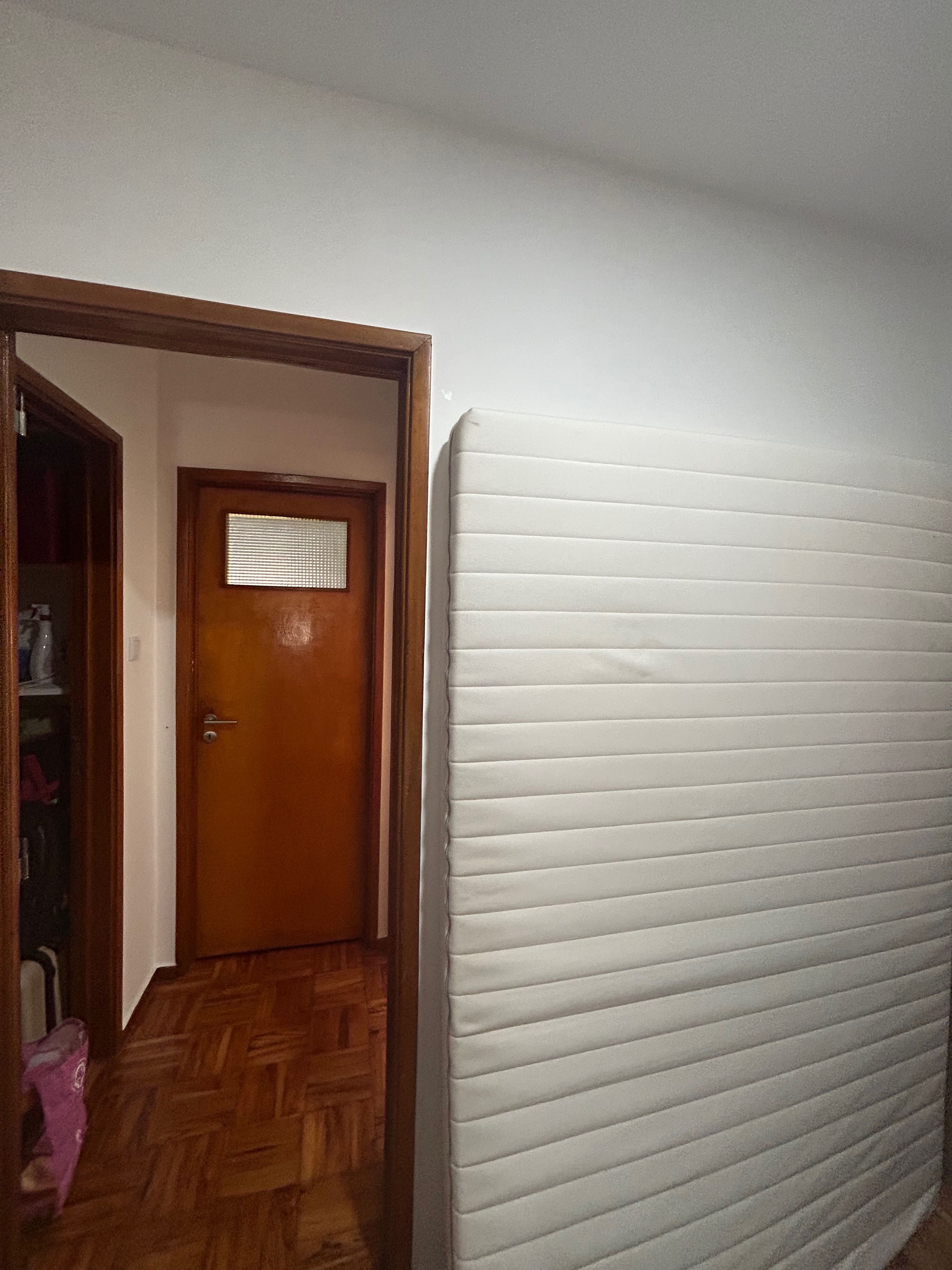 Colchão Ikea MALFORS colchão de espuma de poliuretano rígido / branco