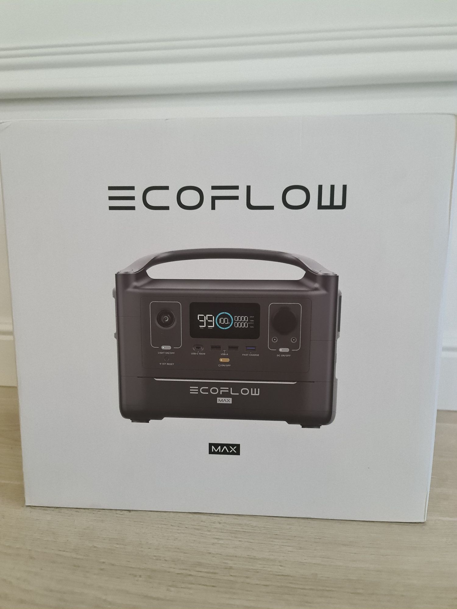 Зарядная станция EcoFlow RIVER Max (576 Вт·ч)