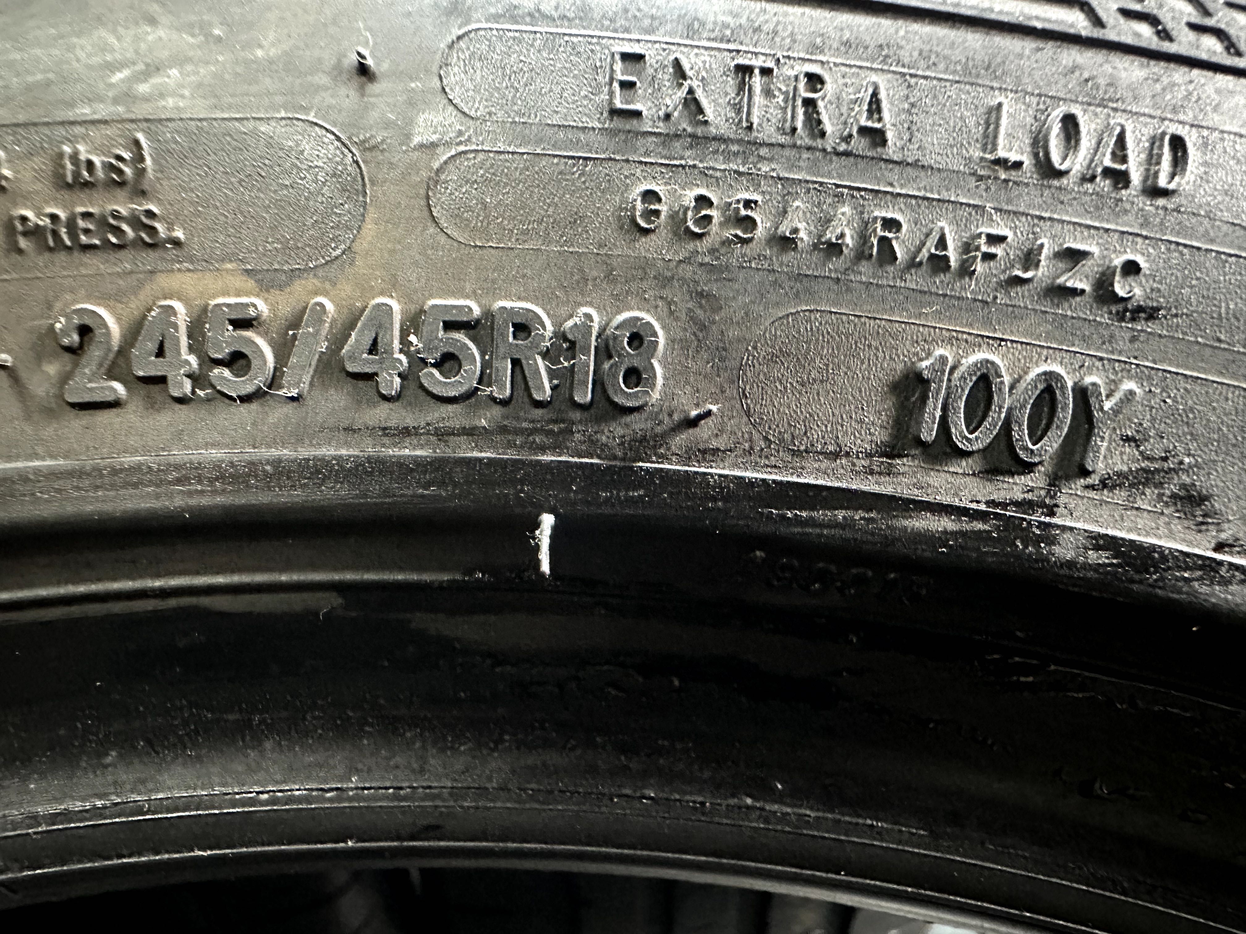 Літні шини 245 45 R18 100Y Goodyear Eagle F1.   2023р