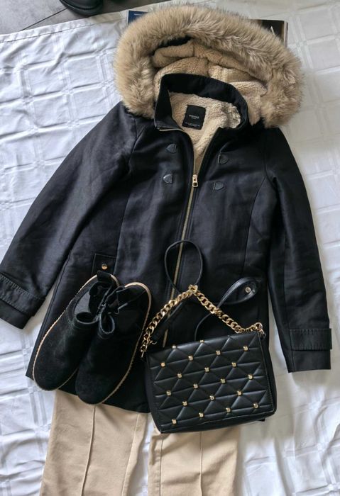 Kurtka Damska Z Kapturem Mango r.XS\S