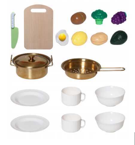 Дерев'яна дитяча кухня Grande світ/звук ефекти, вода, пар