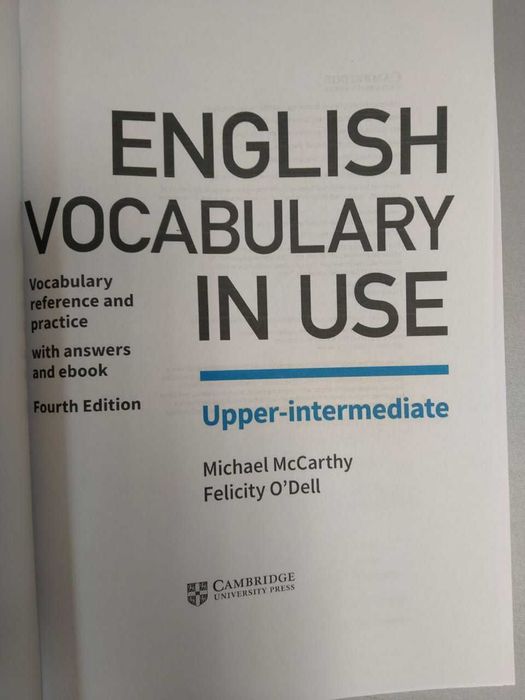 English vocabulary in use