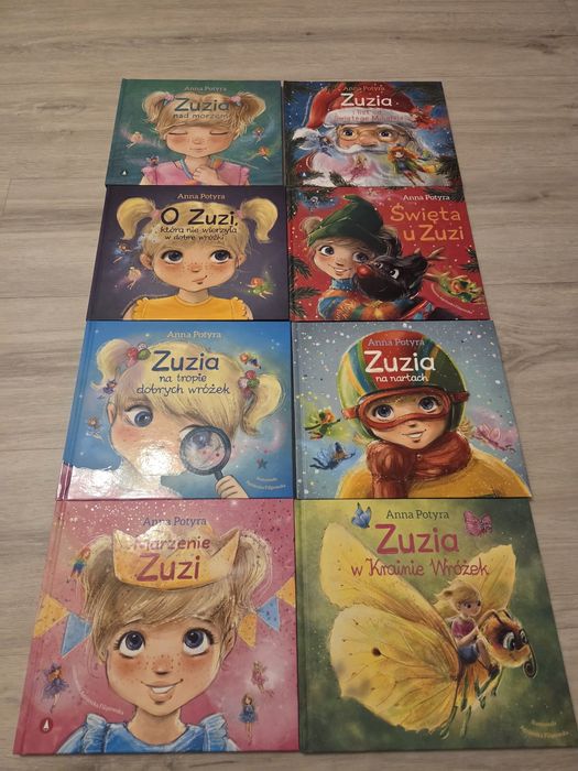 Zestaw książek z serii "Zuzia i dobre wróżk " Anna Potyra