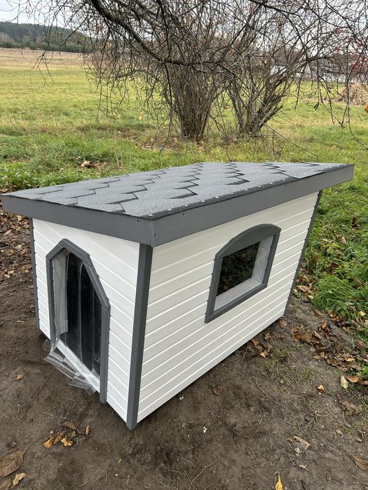 Велика буда для великих порід собак будка песикам утеплена собакам