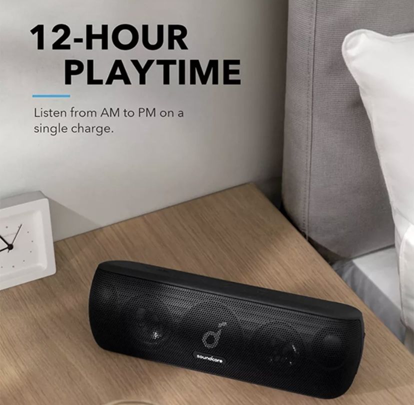 Портативна колонка Anker SoundCore Motion+, motion plus, bluetooth